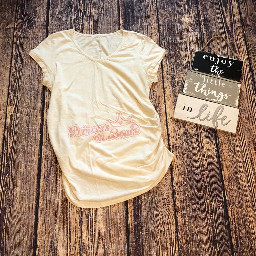 🌀CafePress | Princess On Board White T Shirt